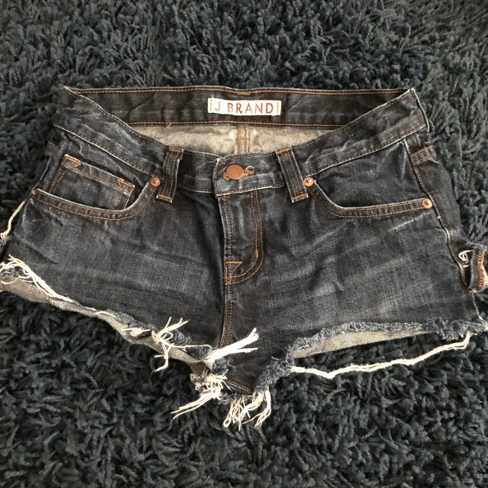 J brand cutoff shorts